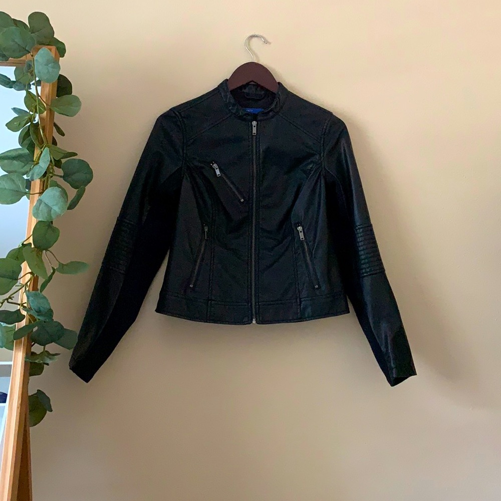 Leather jacket